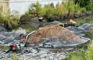 Informa JMAS sobre situación del drenaje en el fraccionamiento Del Río