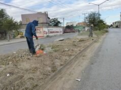 Acuden dependencias municipales a limpiar colonias del suroriente