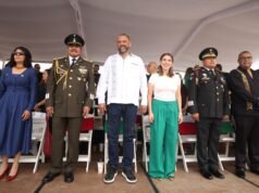 Encabeza Presidente Municipal Ortiz Orpinel desfile de Independencia