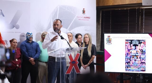 Invitan al Quinto Festival Internacional de Lucha Libre en la Plaza Juan Gabriel