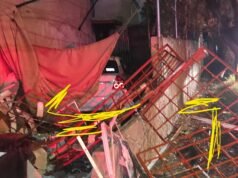 Se registro fuerte explosion en vivienda