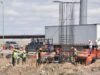 Mantiene Obras Públicas la construcción del puente en el boulevard Juan Pablo II
