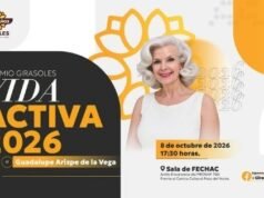 Reconocerán a Guadalupe Arizpe de De la Vega con el premio Girasoles Vida Activa 2026
