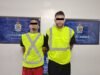 A través del sistema “Juárez Vigilante” se detecta a dos hombres riñendo; les aseguran arma de fuego y más de 300 dosis de heroína