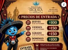 Hoy inicia el Festival del Tequila y el Mariachi 2026