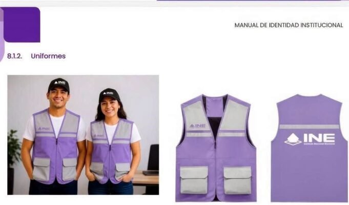 INE presenta nueva imagen institucional en color lila