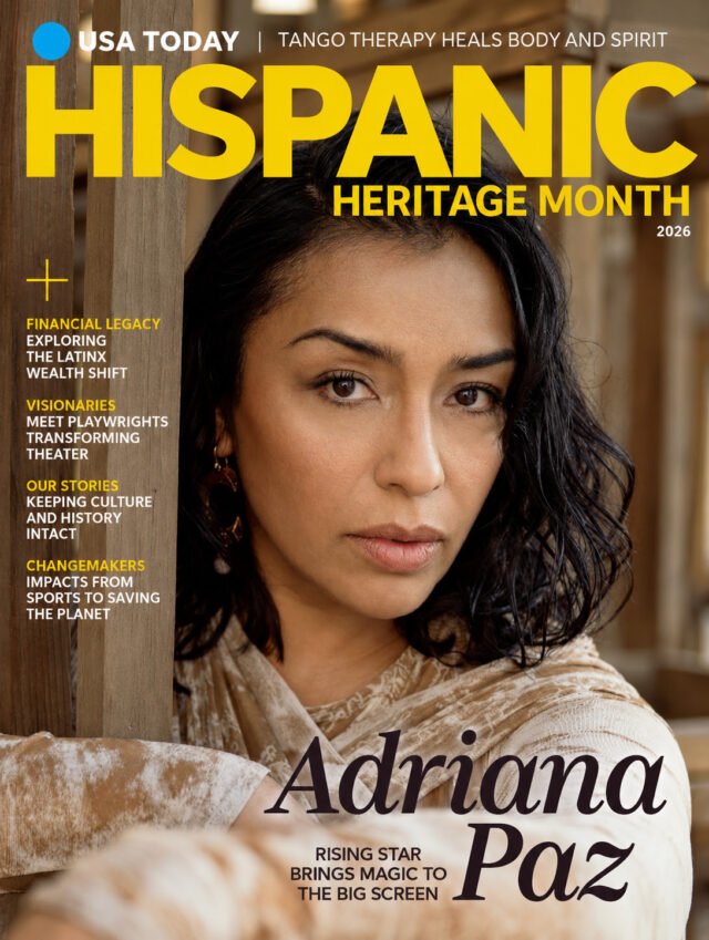 Adriana Paz en portada USA Today