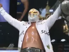 Mistico venció al luchador averno y le gano la cabellera
