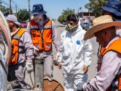 JMAS cumple con vecinos de Río Bravo y refuerza la red con segunda válvula check
