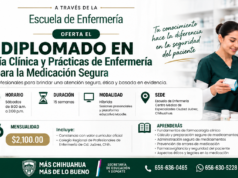 Ofrecen diplomado en Farmacología Clínica y Prácticas de Enfermería