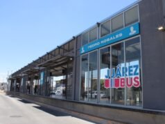 Instalan módulo móvil de JuárezBus frente a estación Pedro Rosales
