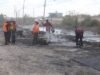 Continúa Gobierno Municipal con trabajos de bacheo en carretera Juárez Porvenir y bulevar Manuel Talamás Camandari