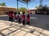 DABA participa en la distribución de mochilas en escuelas primarias de Juárez