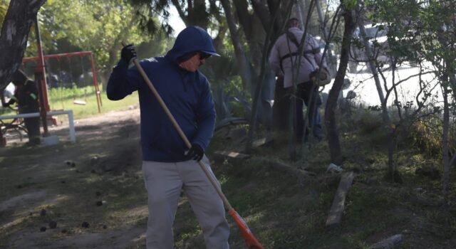 Mejoran espacios verdes del Parque Lineal Satélite