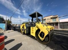 Realizan repavimentación de la calle Eréndira