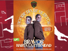 Bravos lanza sudadera de edición limitada por el Día de Muertos