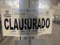 Ocho negocios terminan clausurados tras operativos de Gobernación Estata