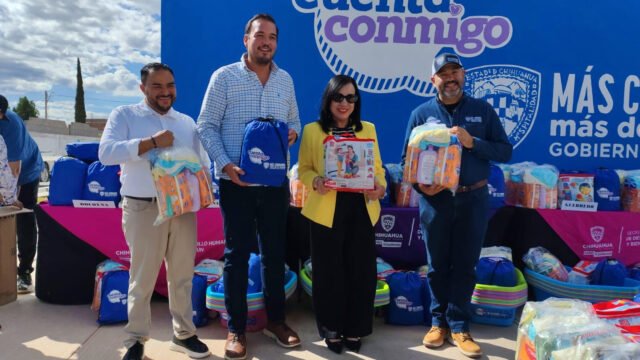 SDHYBC EMTREGA KITS INFANTILES EN CAMARGO CHIHUAHUA