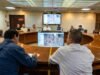 Recorre Director Ejecutivo Alberto Paredes zonas afectadas por creciente del Río Bravo.