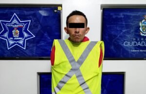 Sorprenden a sujeto desmantelando camioneta con reporte de robo