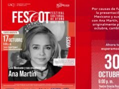 Ana Martín cambia la fecha de su visita a Ciudad Juárez
